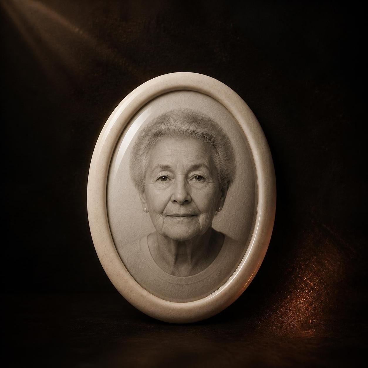 Fotoceramika - zdjęcie nagrobkowe
